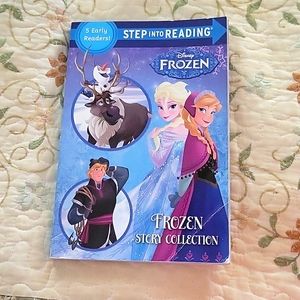 Disney Frozen 5 step reading book.